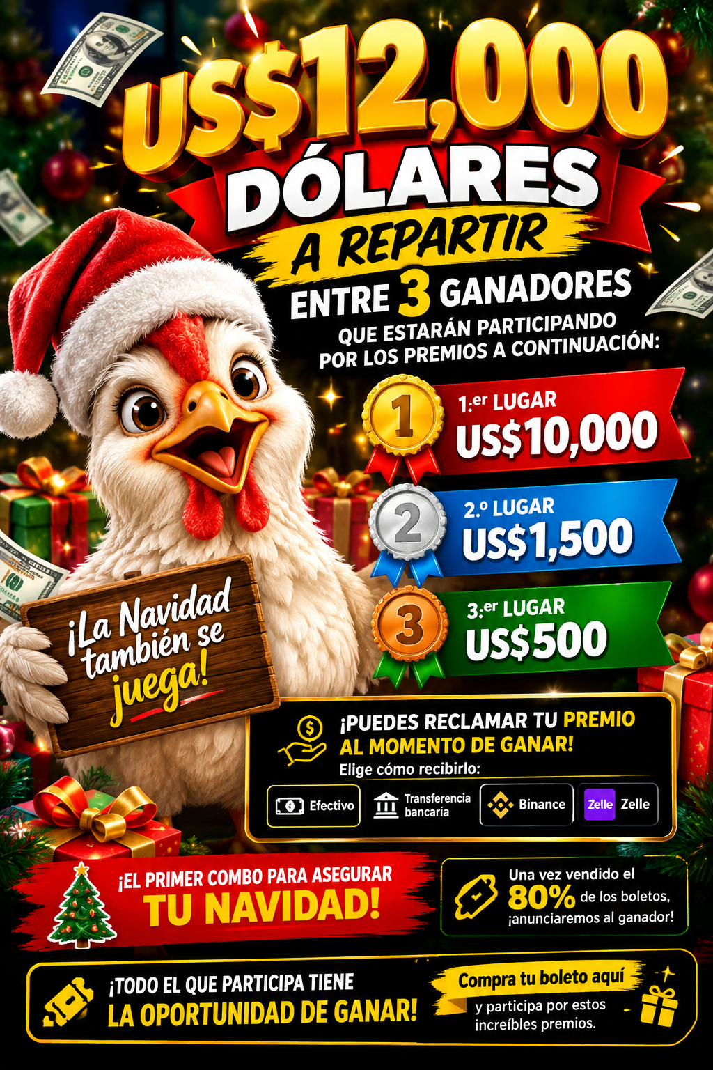 GRAN SORTEO ASEGURA LA NAVIDAD 🎄